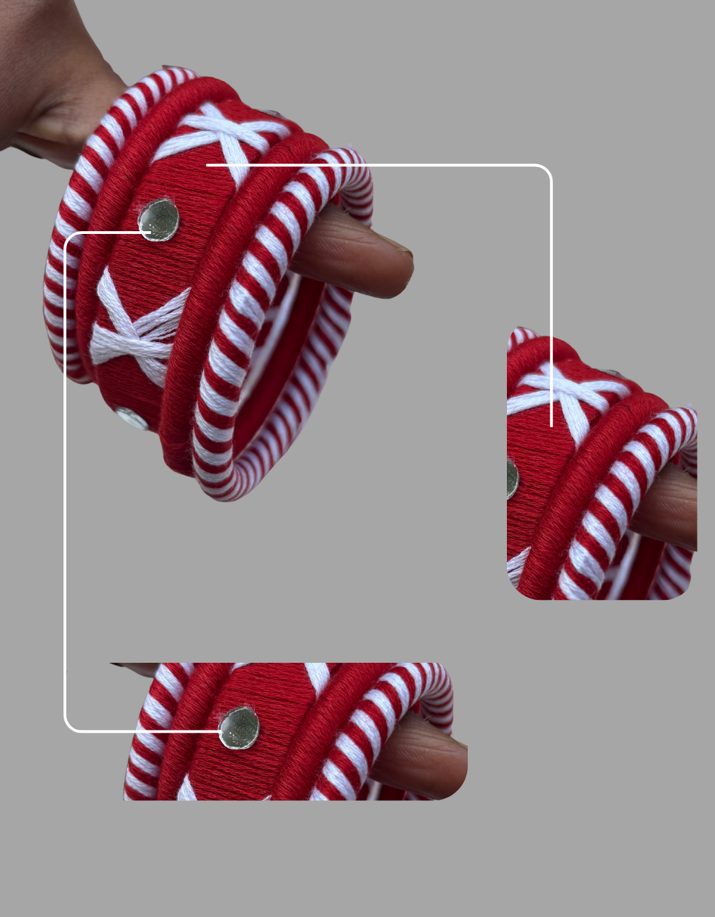 Handmade Stylish Bangles Set for All Occasions