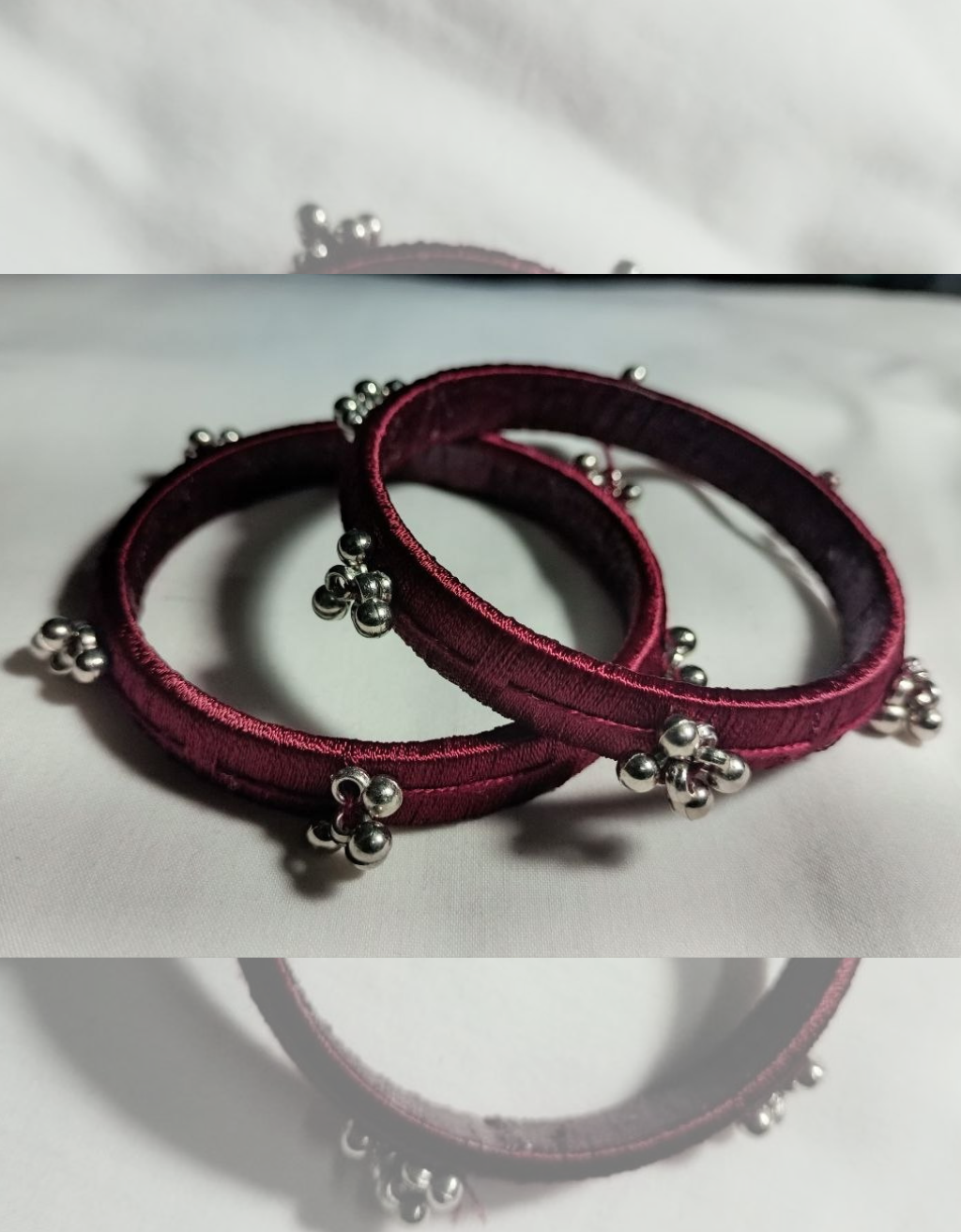 Red Maroon Navratri Bangle for women – Shopjhuri