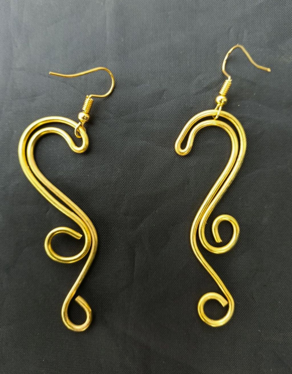 Brass Dokra Handicraft Earrings for Women
