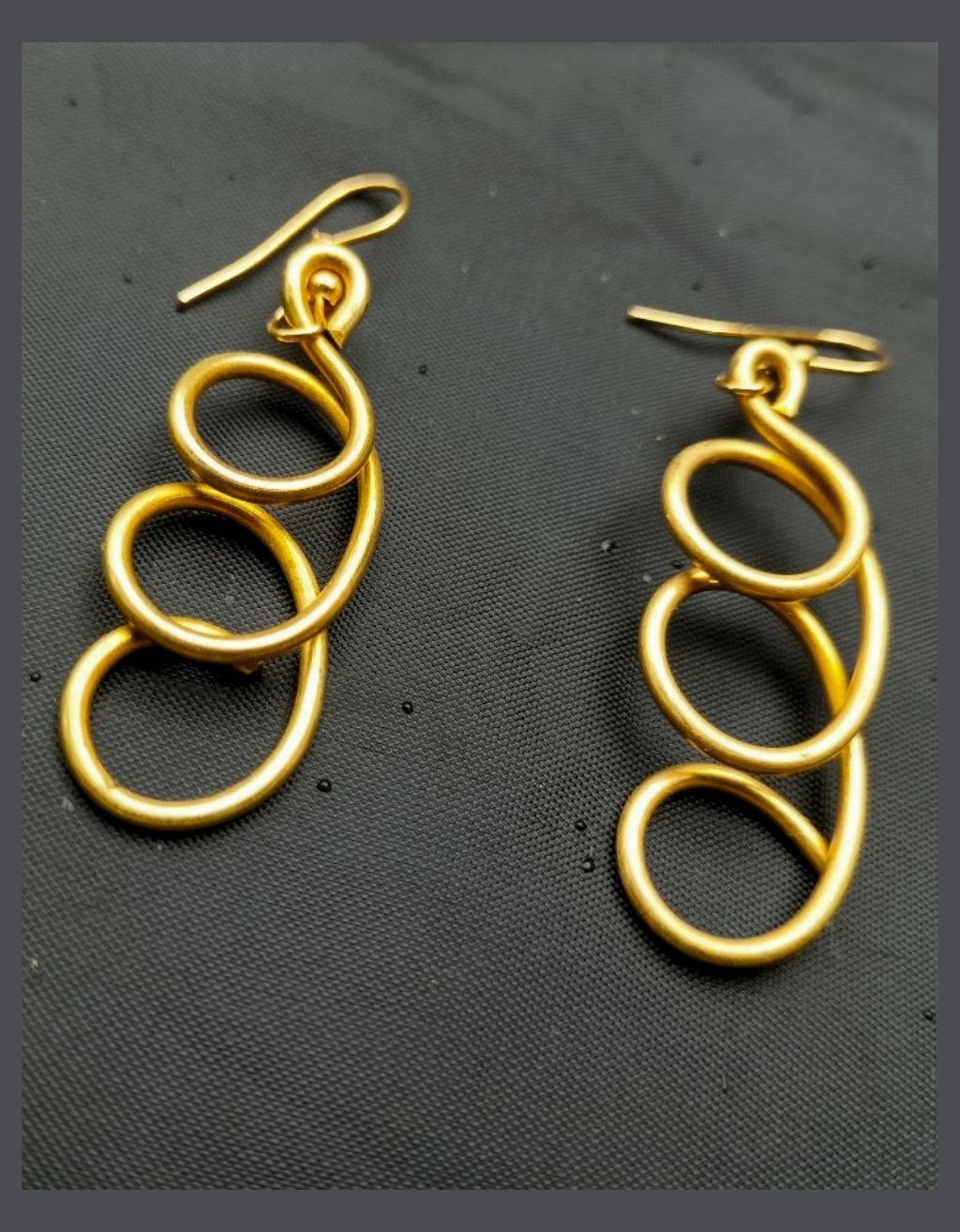 Triple Loop Earrings – Dokra